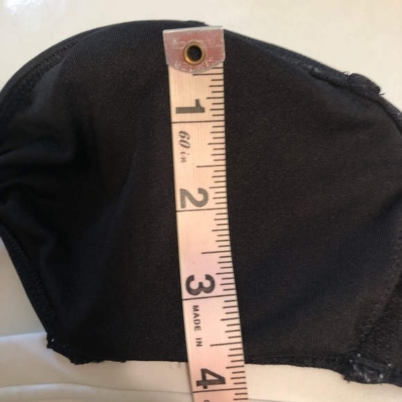 Victorias Secret Bandeau Black & White Bikini Top Sexy Cutout - Picture 9 of 9